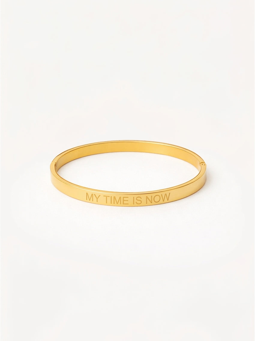My time is now